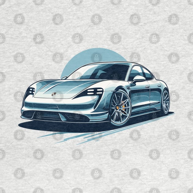 Porsche Taycan by Vehicles-Art